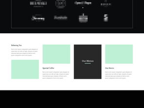 高效獲取資源 企業咖啡飲品網站界面設計模板推薦